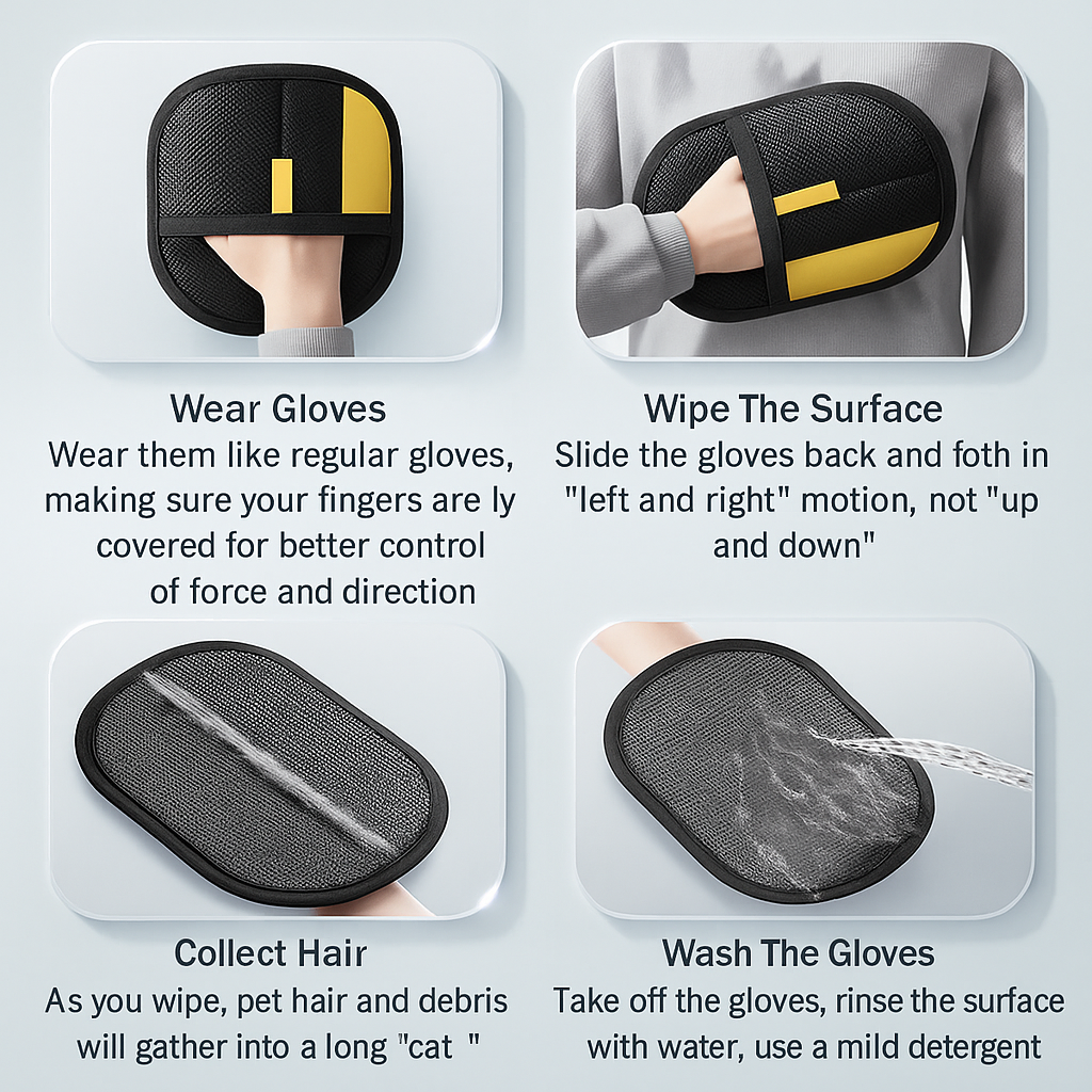 Cartliv™Pet Hair Removal Glove