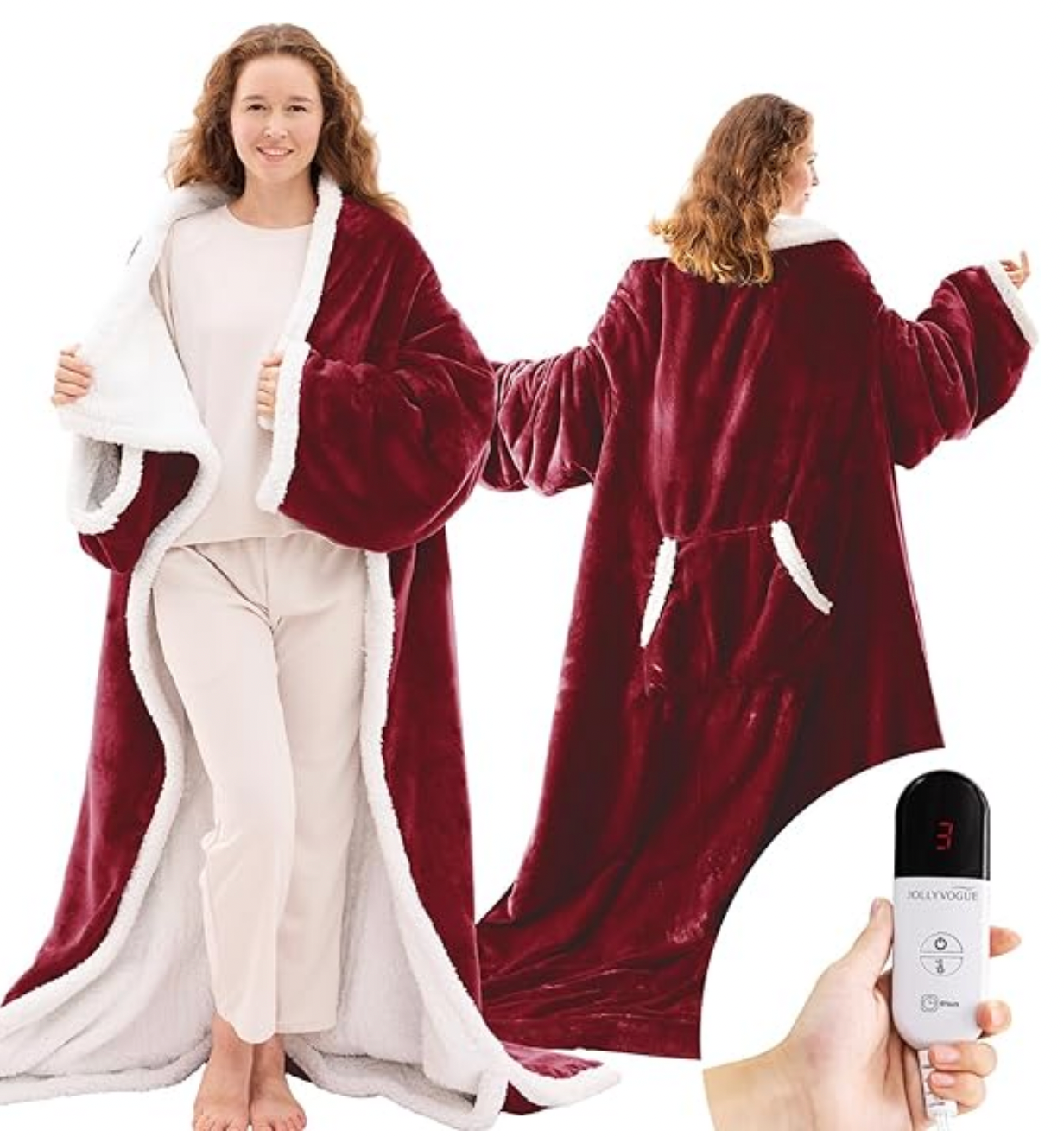 CozyWear Heated Blanket