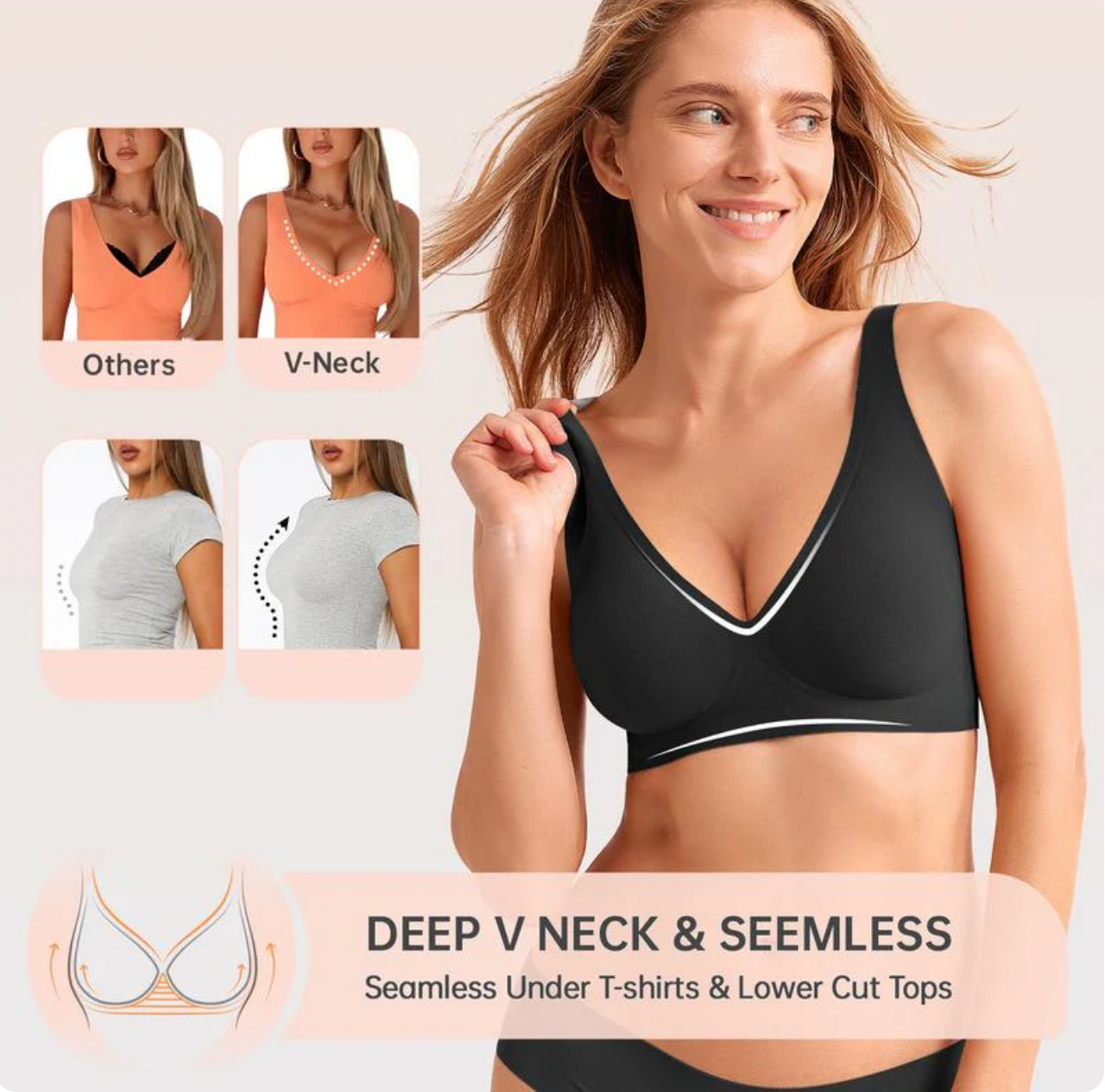 Womens Confishape Full Coverage Bra