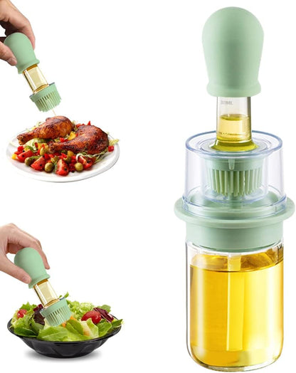 Cartliv™ 2-in-1 Oil Dispenser with Brush-2 Piece Combo
