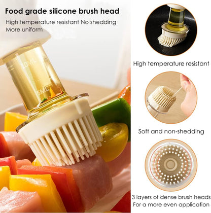 Cartliv™ 2-in-1 Oil Dispenser with Brush-2 Piece Combo