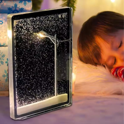 The Magic Snow Lamp