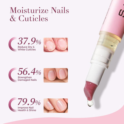 Cuticle Oil Pen And Pusher (2 Pcs)