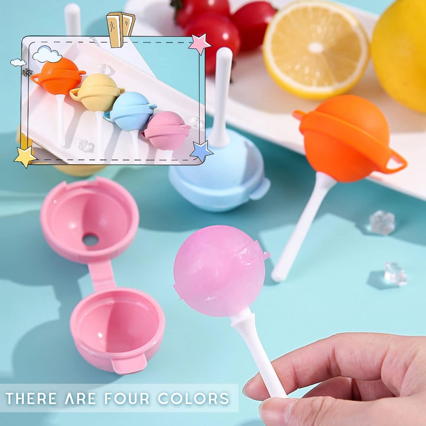 Cartliv™ Silicone Lollipop Ice Cream Maker(5 pcs)