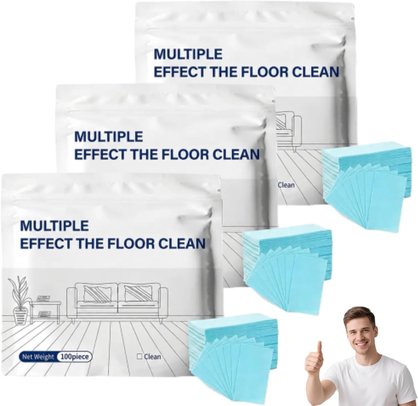 Cartliv™100 Piece Multi-Surface Cleaning Tablets