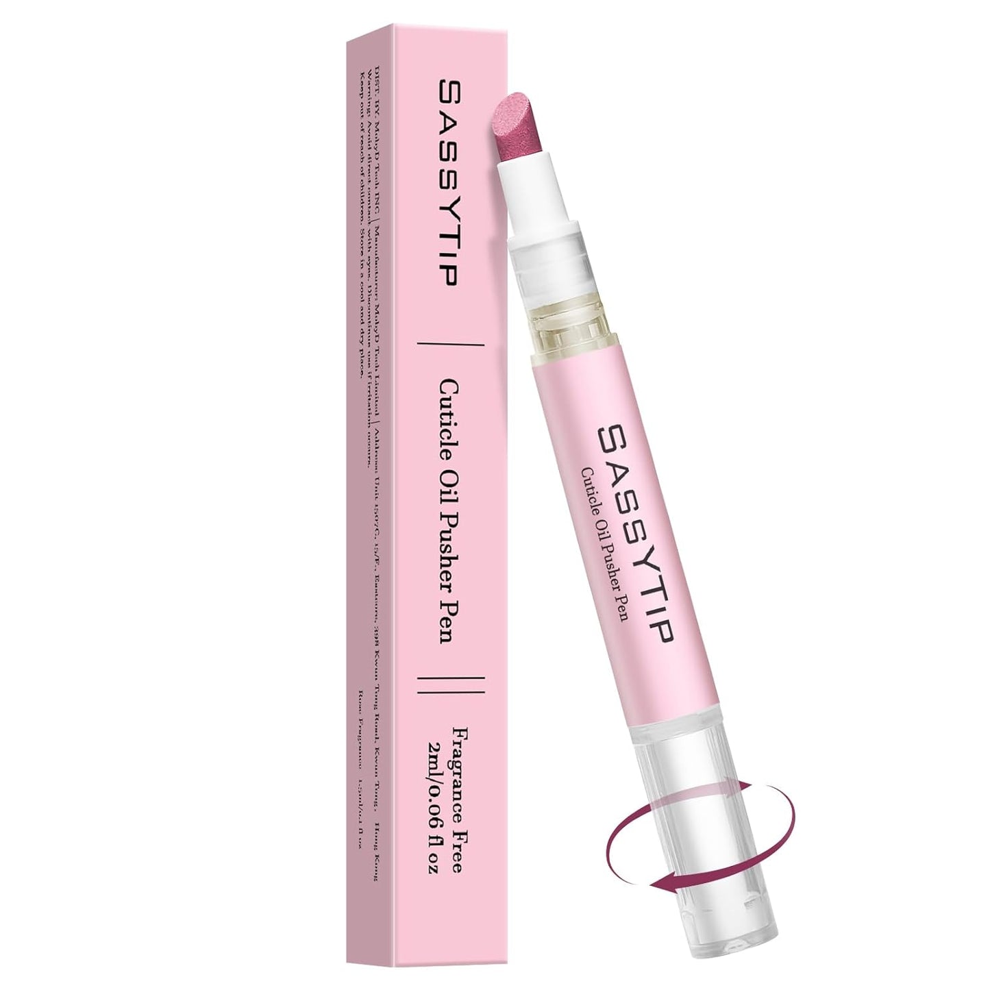 Cuticle Oil Pen And Pusher (2 Pcs)