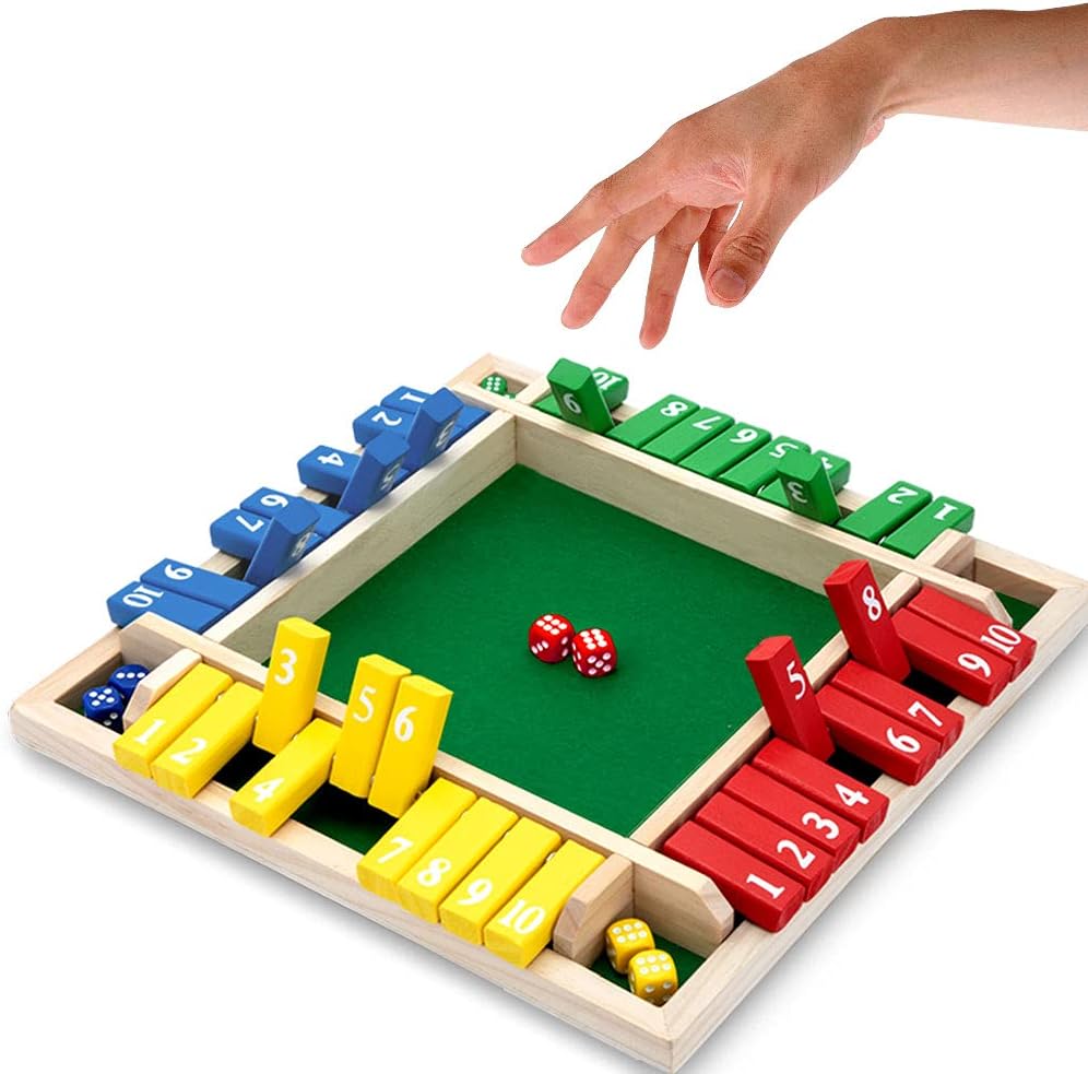 Shut the Box Classic Dice Game