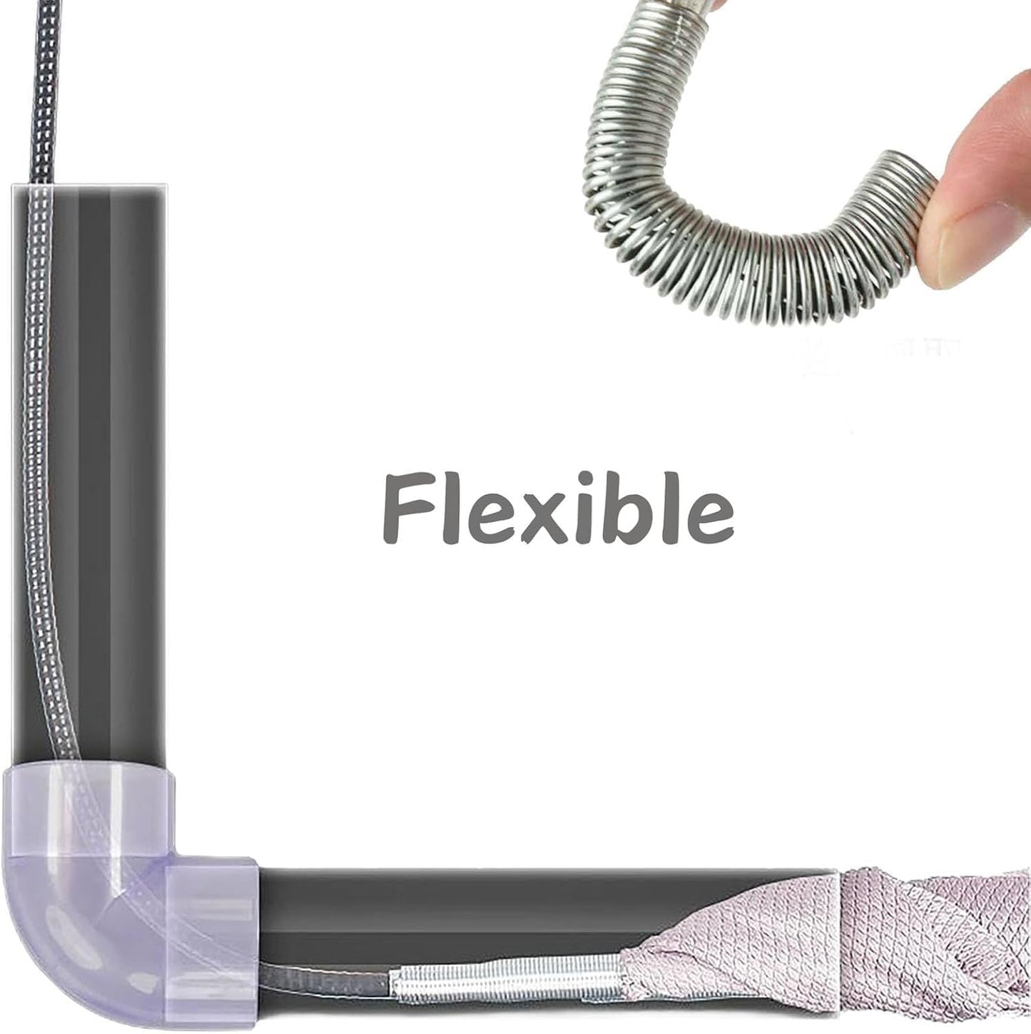 Effortless cleanup starts with the flexible grabber