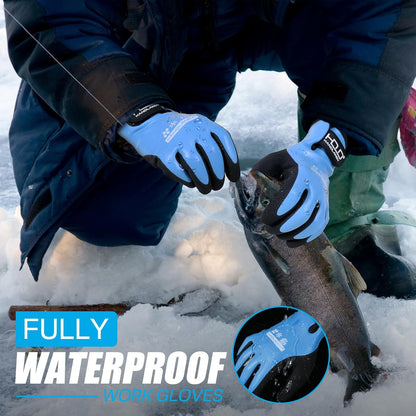 Premium Waterproof Winter Work Gloves