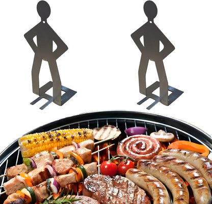 Standing Man BBQ Sausage Holder-2 pcs Combo