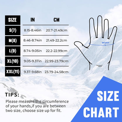Premium Waterproof Winter Work Gloves