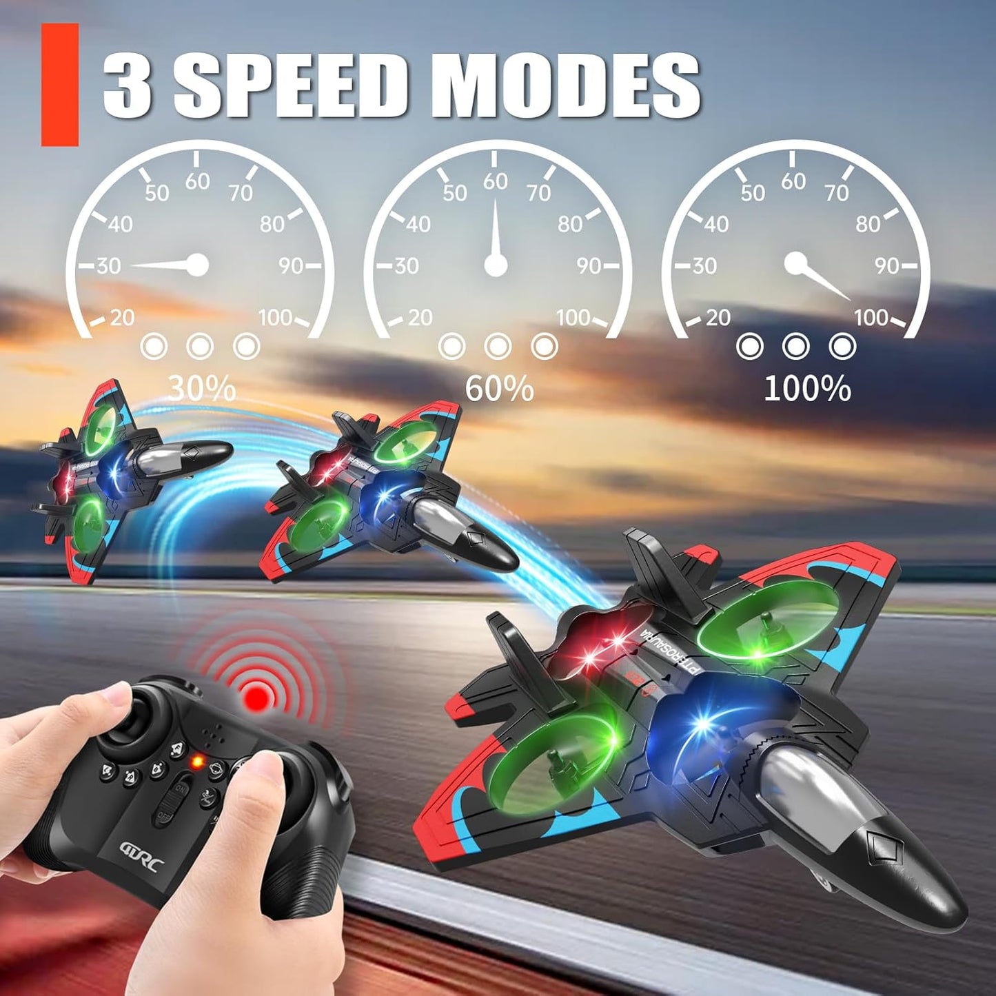 SkyAdventure 360° Foam RC Plane