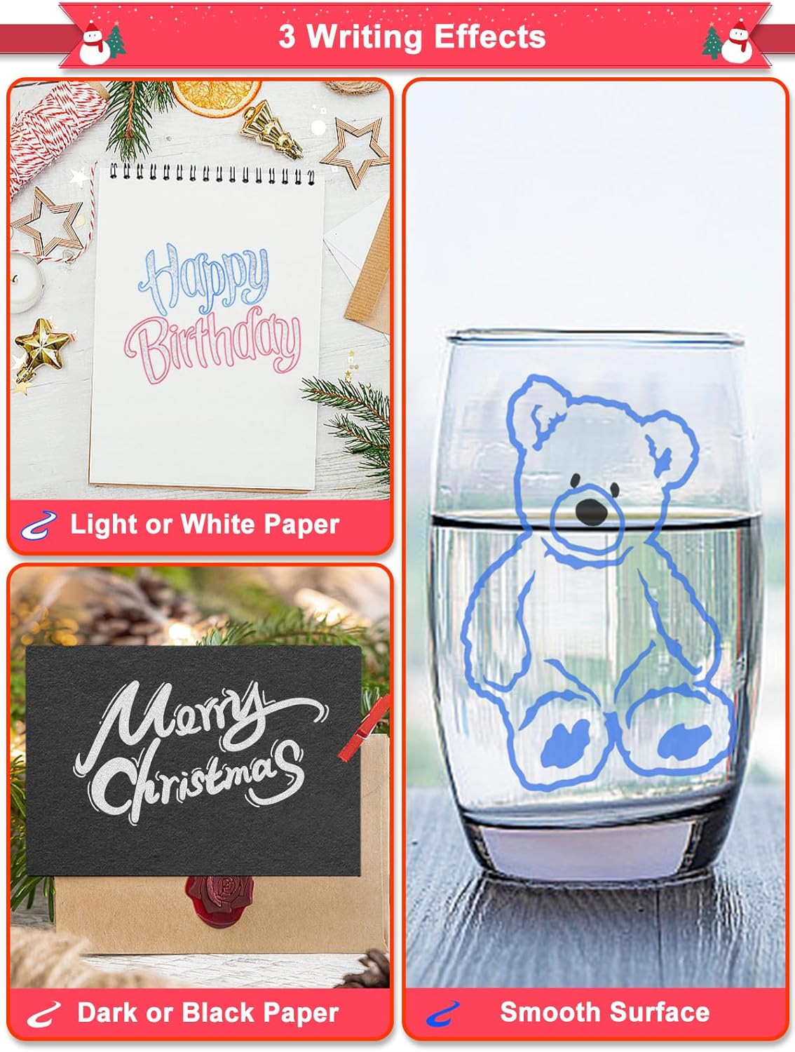 Glitter Shimmer Gel Pens Set