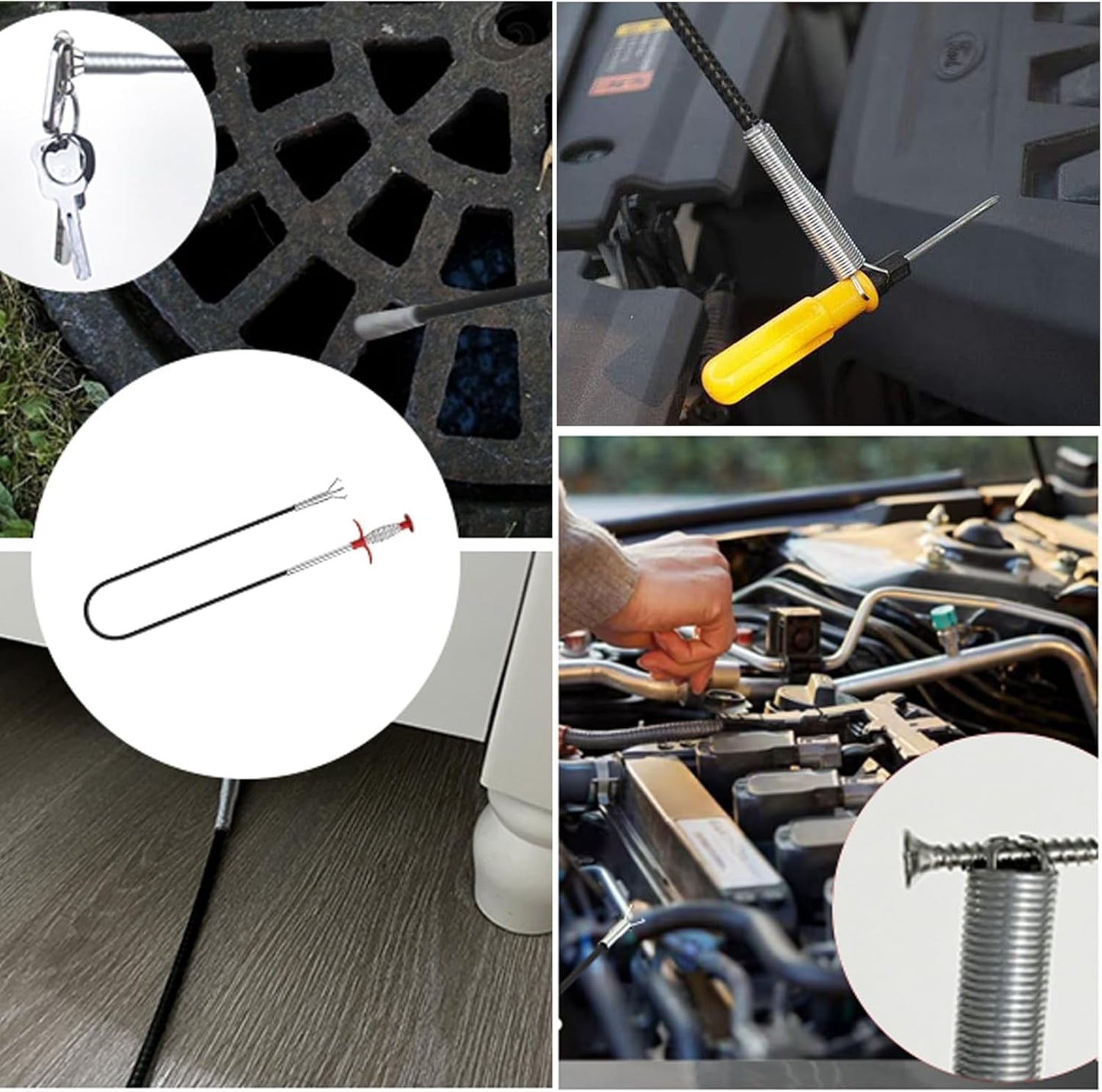 Effortless cleanup starts with the flexible grabber