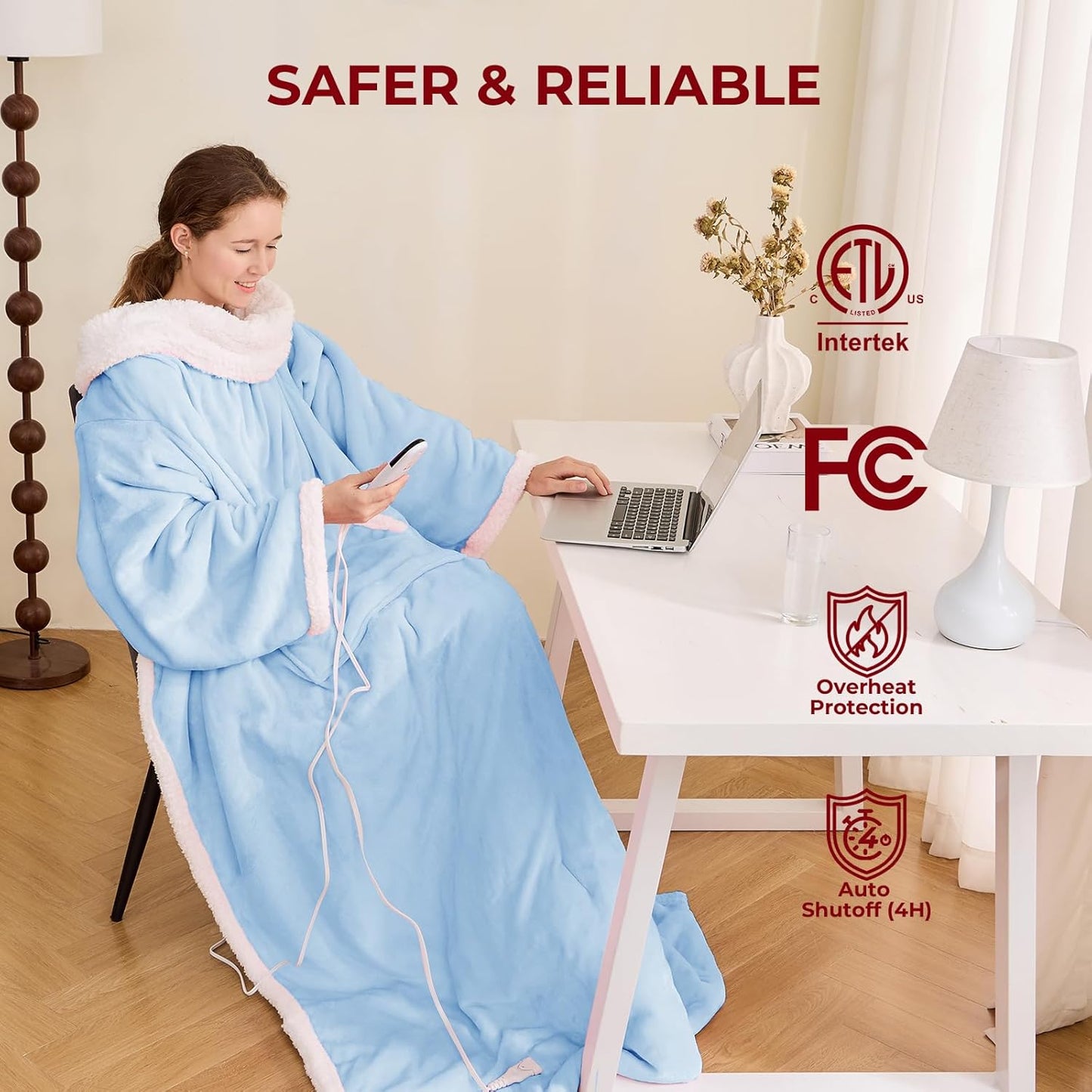 CozyWear Heated Blanket