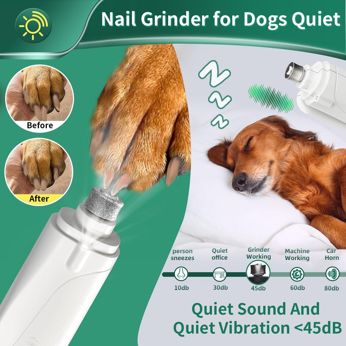 Led Light Grooming Clipper