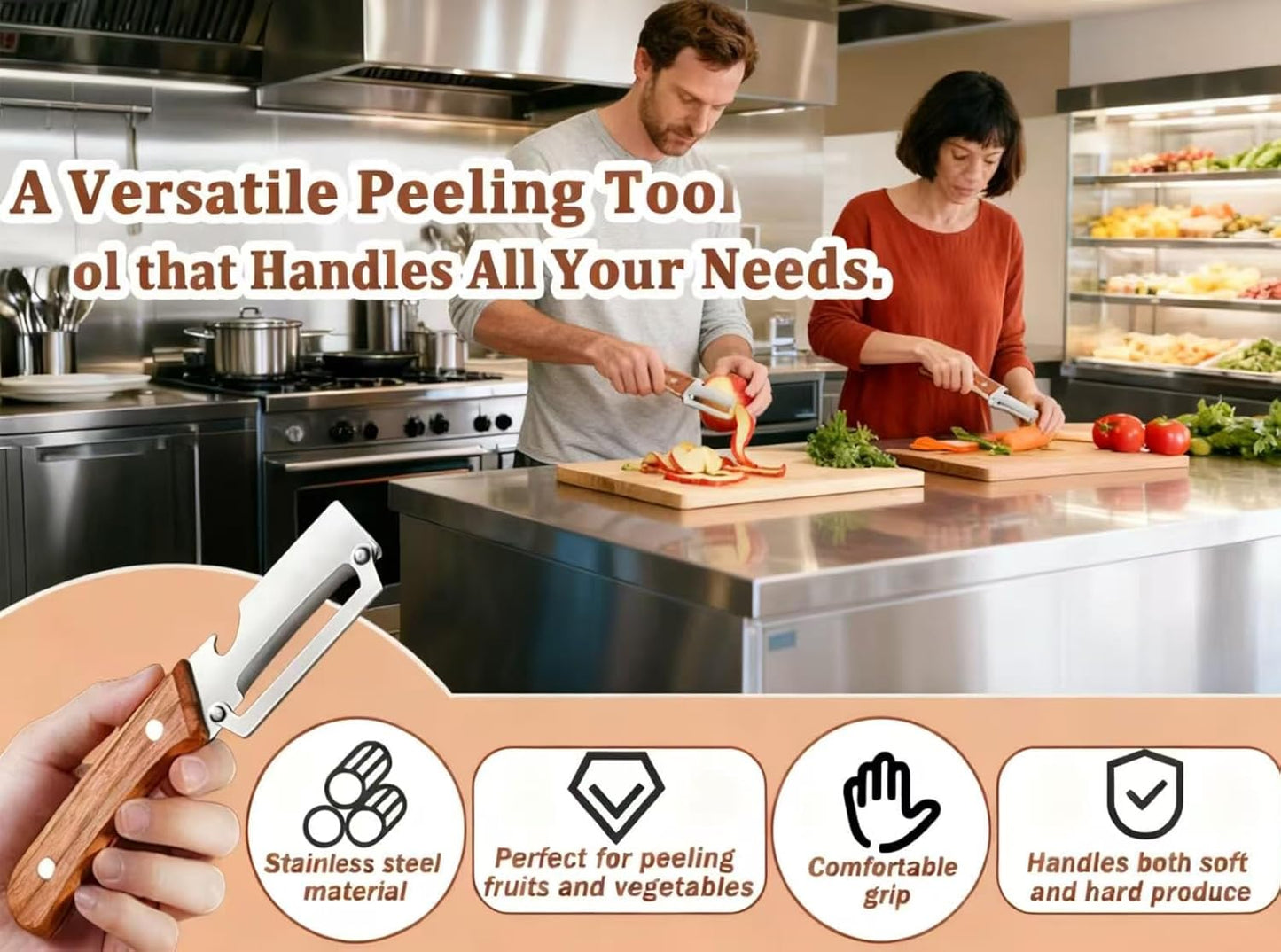 Cartliv™Premium Stainless Steel Vegetable  Peeler Pro