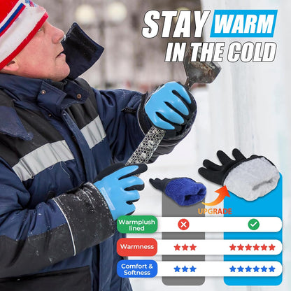 Premium Waterproof Winter Work Gloves