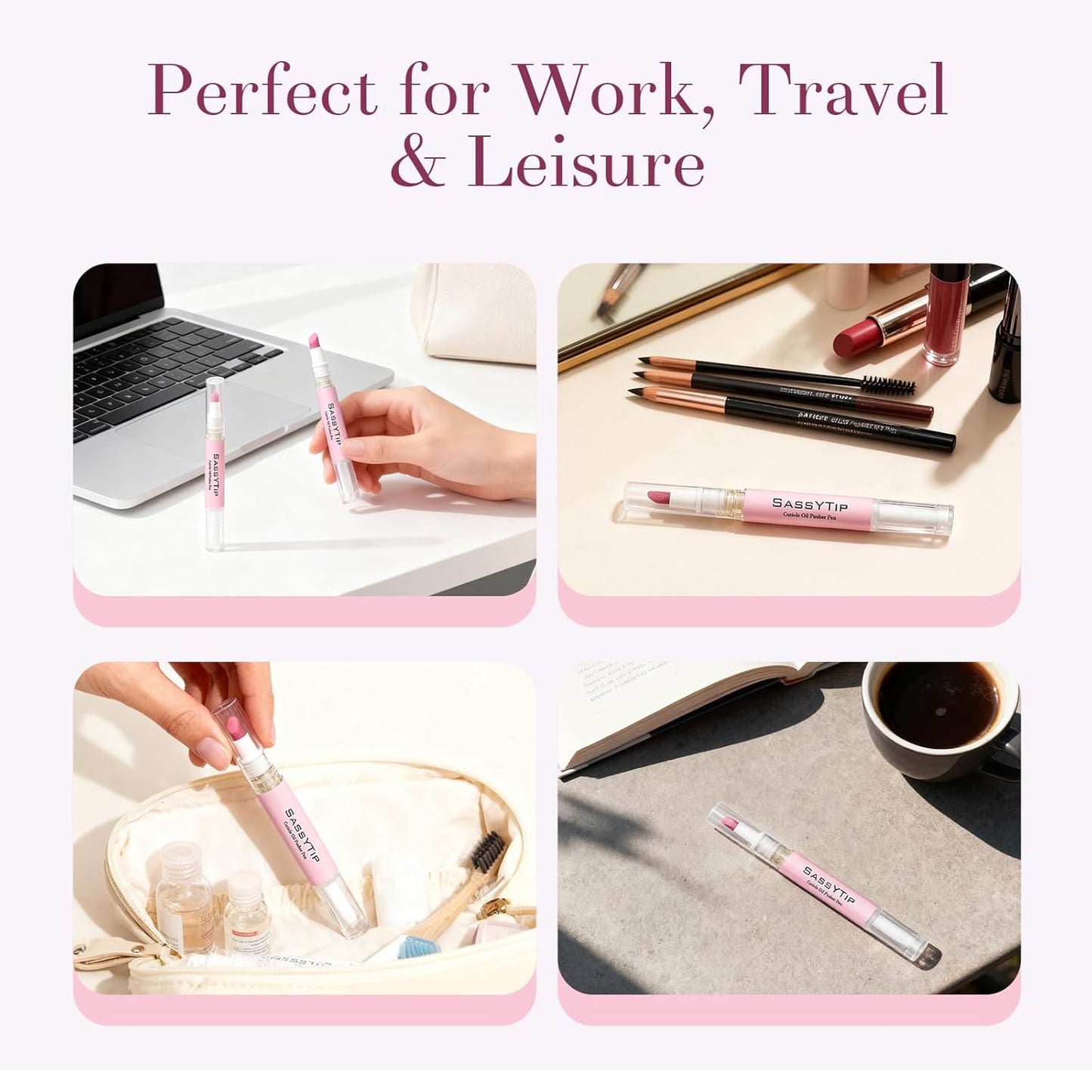 Cuticle Oil Pen And Pusher (2 Pcs)