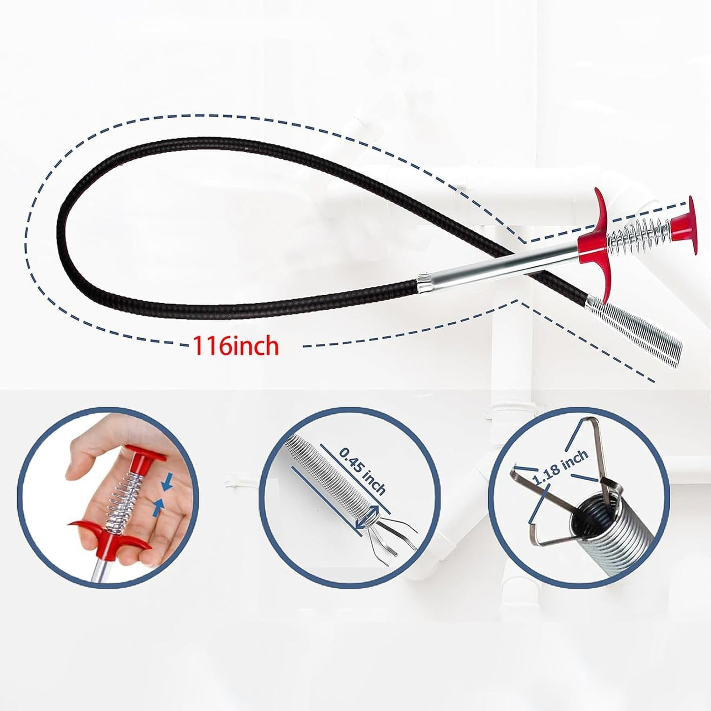 Effortless cleanup starts with the flexible grabber
