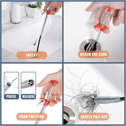 Effortless cleanup starts with the flexible grabber