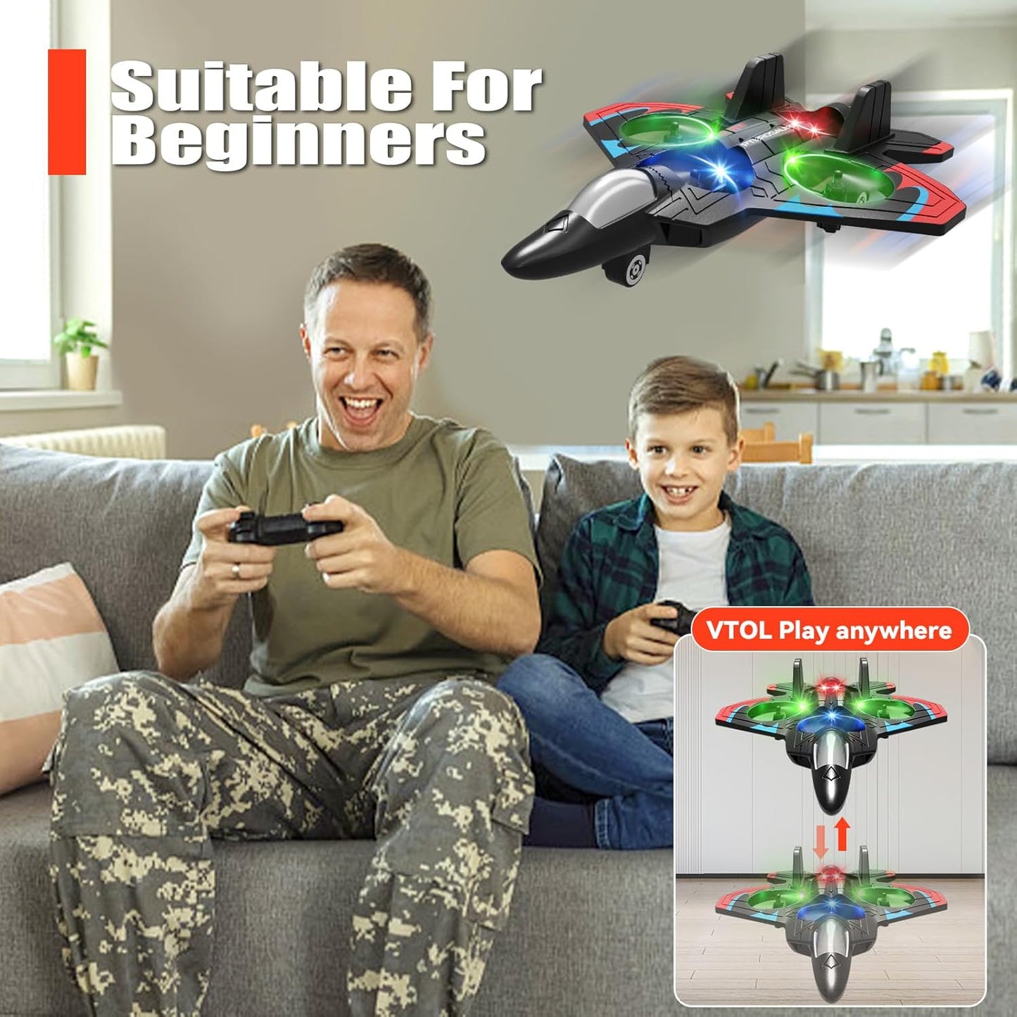 SkyAdventure 360° Foam RC Plane
