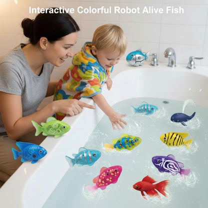 Cartliv™ AquaGlow Magic Fish – Water-Activated LED Swimming Toy (8PCS)