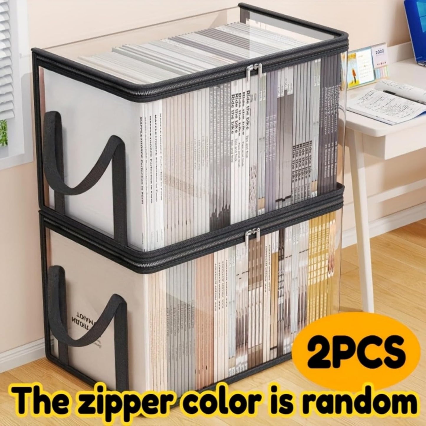 Cartliv™ -2 PCS  Combo Large Storage Transparent Box