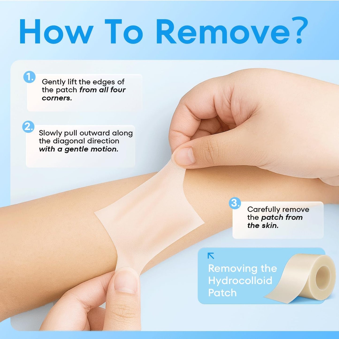 Hydrocolloid Healing Roll