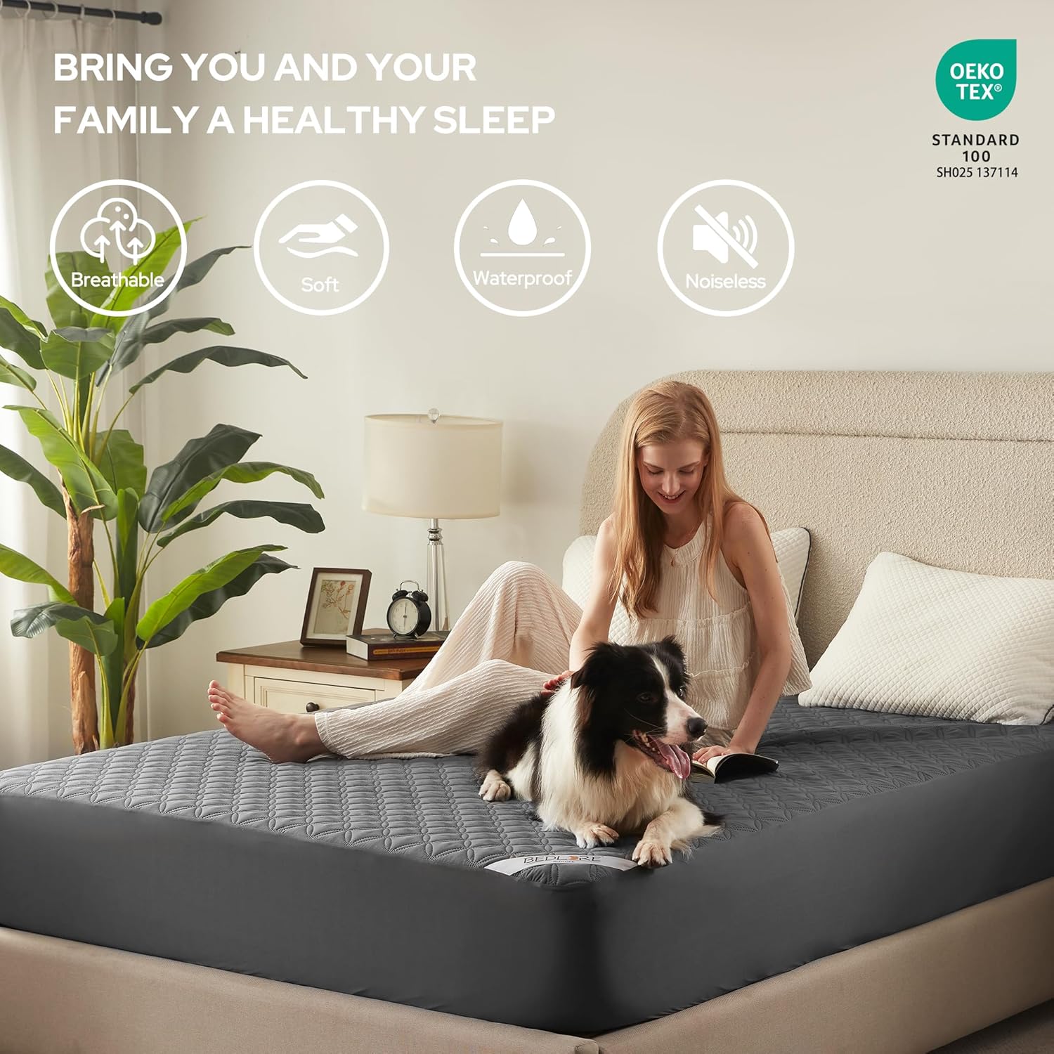 Sleep Soundly, Wake Refreshed Every Morning.