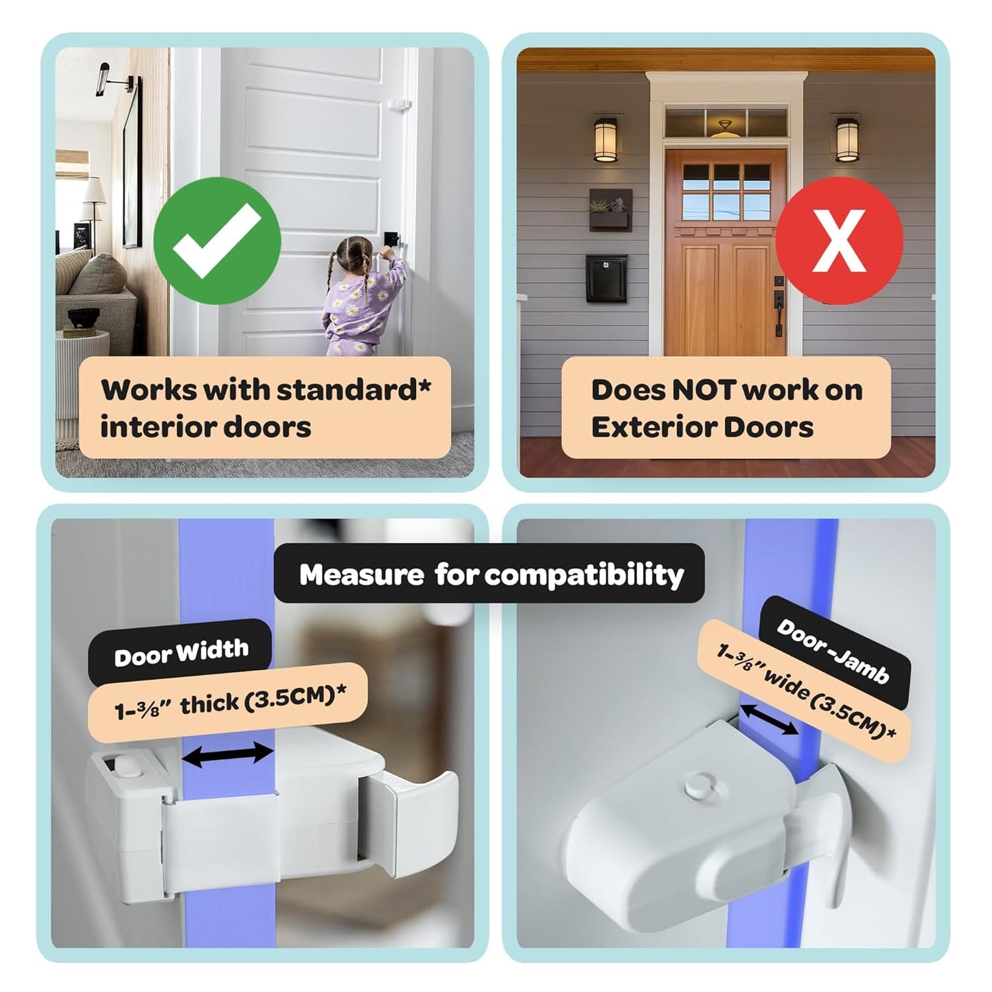Cartliv™- Interior Door Safety Lock for Kids