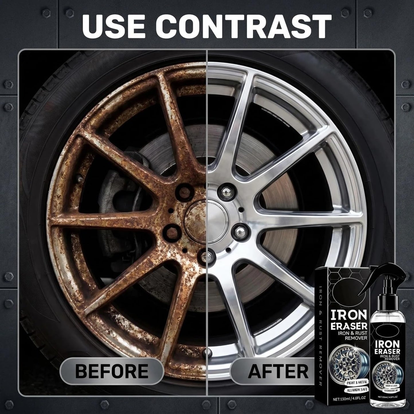 Cartliv™Car Rust Remover Spray Cleaner