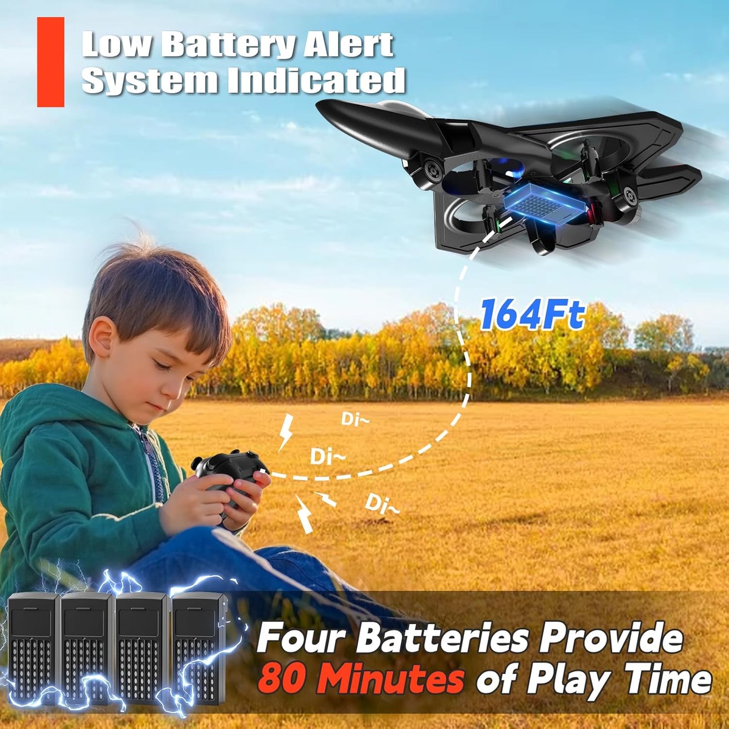SkyAdventure 360° Foam RC Plane