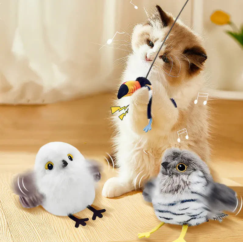 FlappyChase Interactive Cat Toy