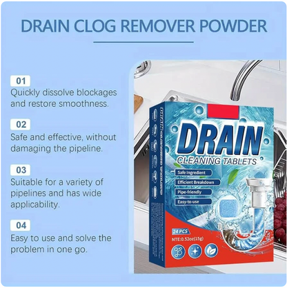 Cartliv™ Premium Drain Cleaner Tablets