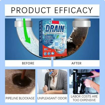 Cartliv™ Premium Drain Cleaner Tablets