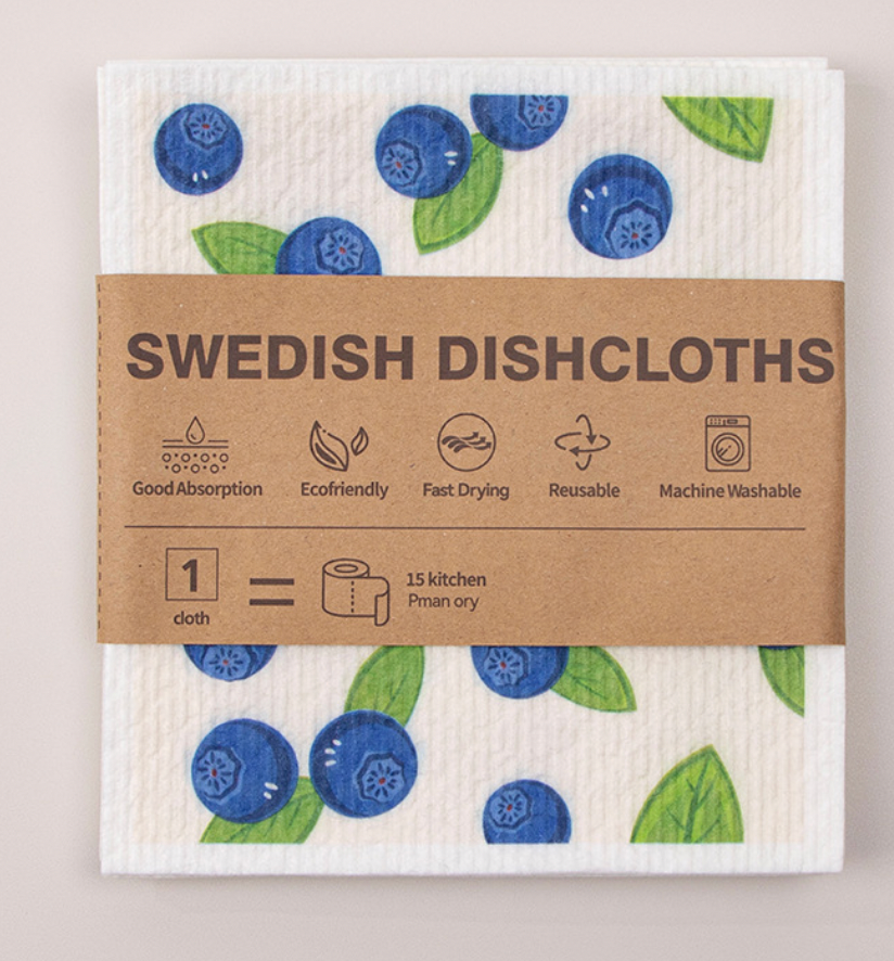 Eco-Friendly Swedish Dishcloths 5 Pack