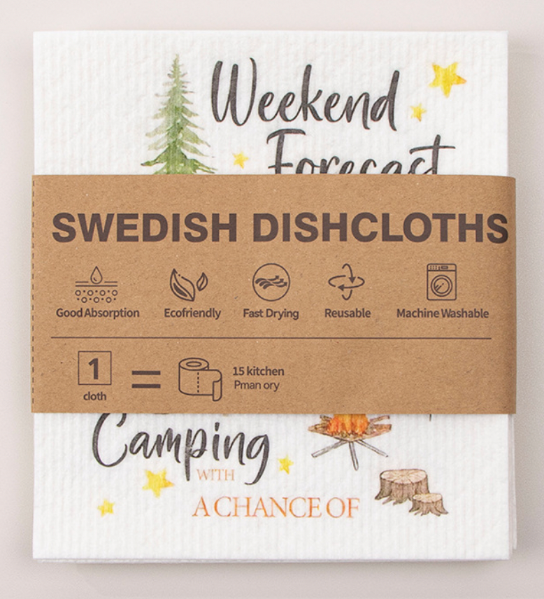 Eco-Friendly Swedish Dishcloths 5 Pack