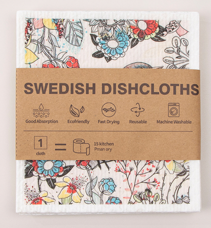 Eco-Friendly Swedish Dishcloths 5 Pack
