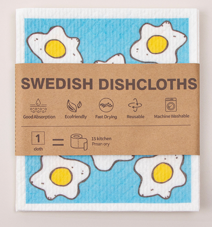 Eco-Friendly Swedish Dishcloths 5 Pack