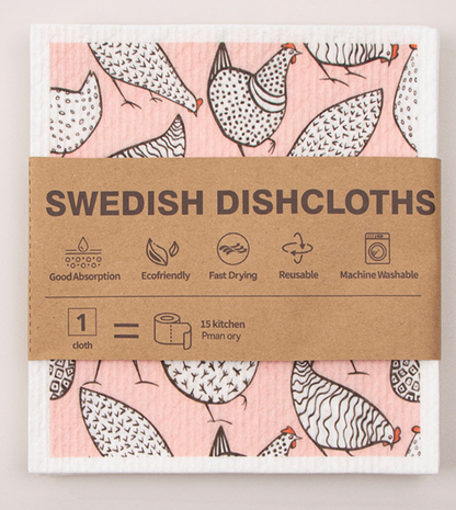 Eco-Friendly Swedish Dishcloths 5 Pack