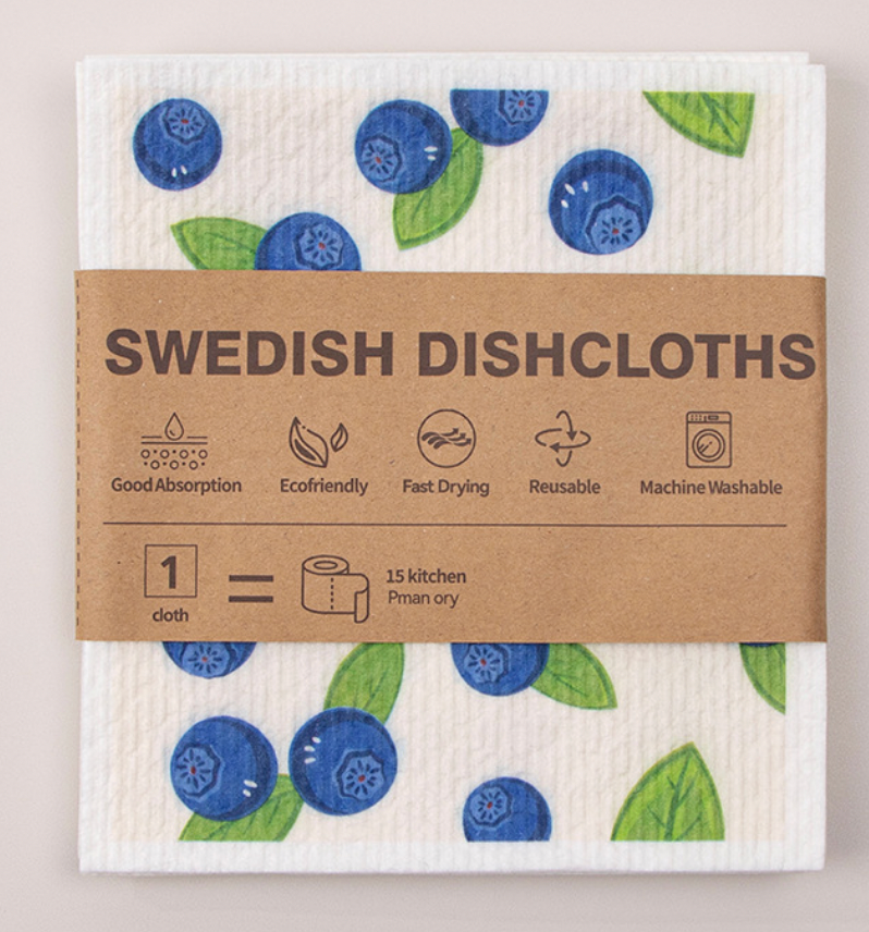 Eco-Friendly Swedish Dishcloths 5 Pack