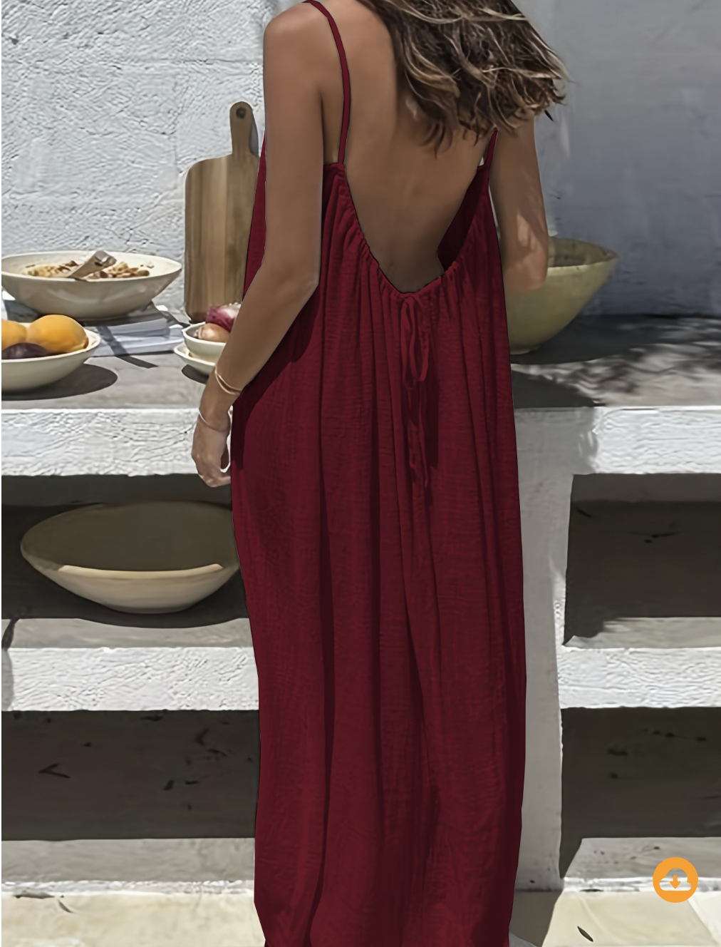 Cartliv™Backless Cami Dress