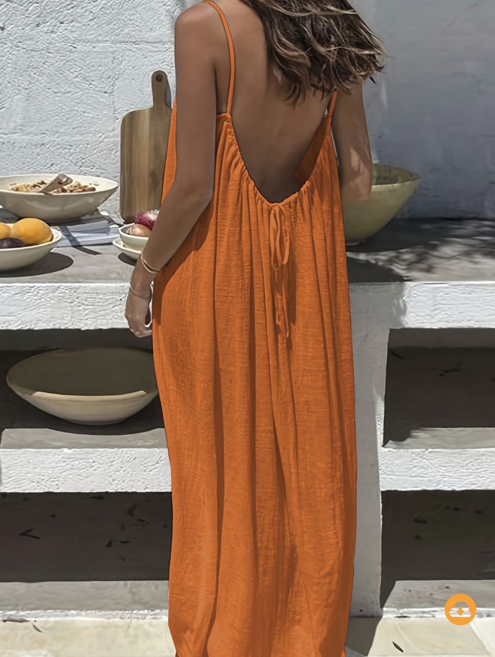 Cartliv™Backless Cami Dress
