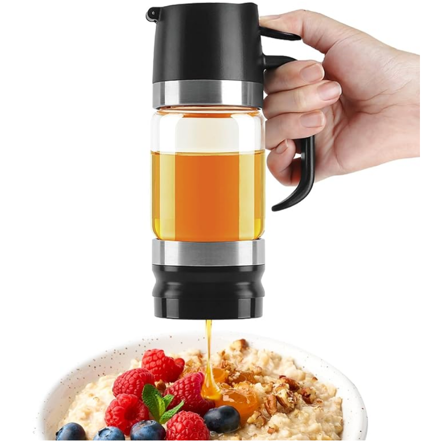 Glass Honey Dispenser Pot