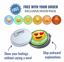 MemoPin - Mood Badge