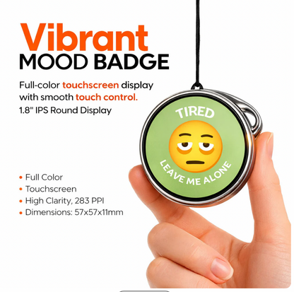 MemoPin - Mood Badge